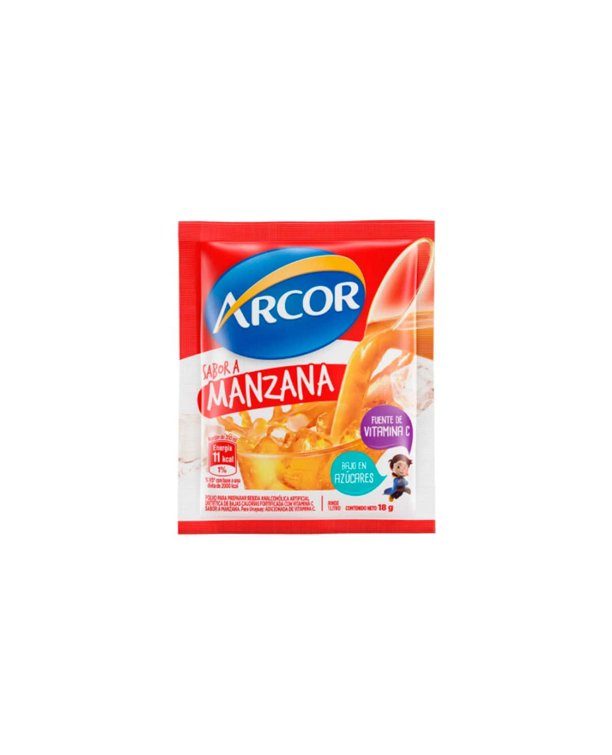 Jugo Arcor Manzana Sobre 18 Gr